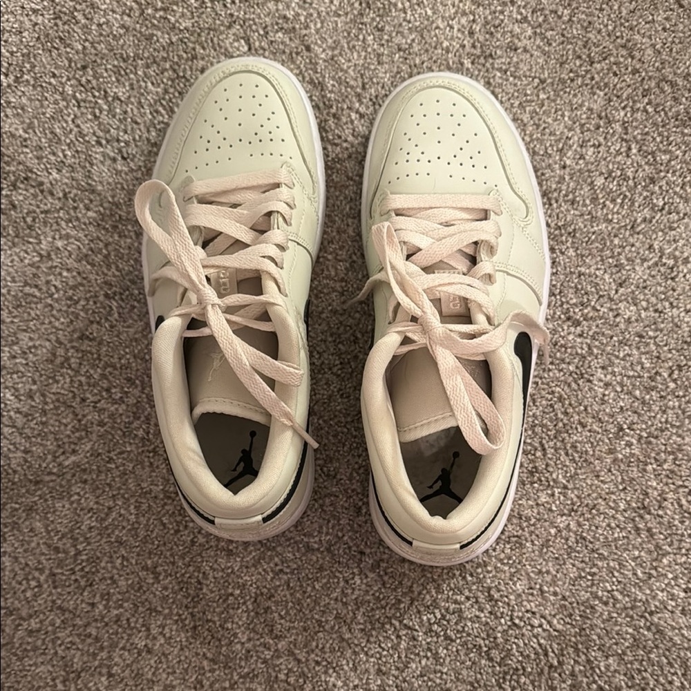 Cream Jordans